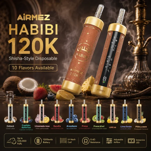Airmez HABIBI 120K Puffs – główne zdjęcie produktu