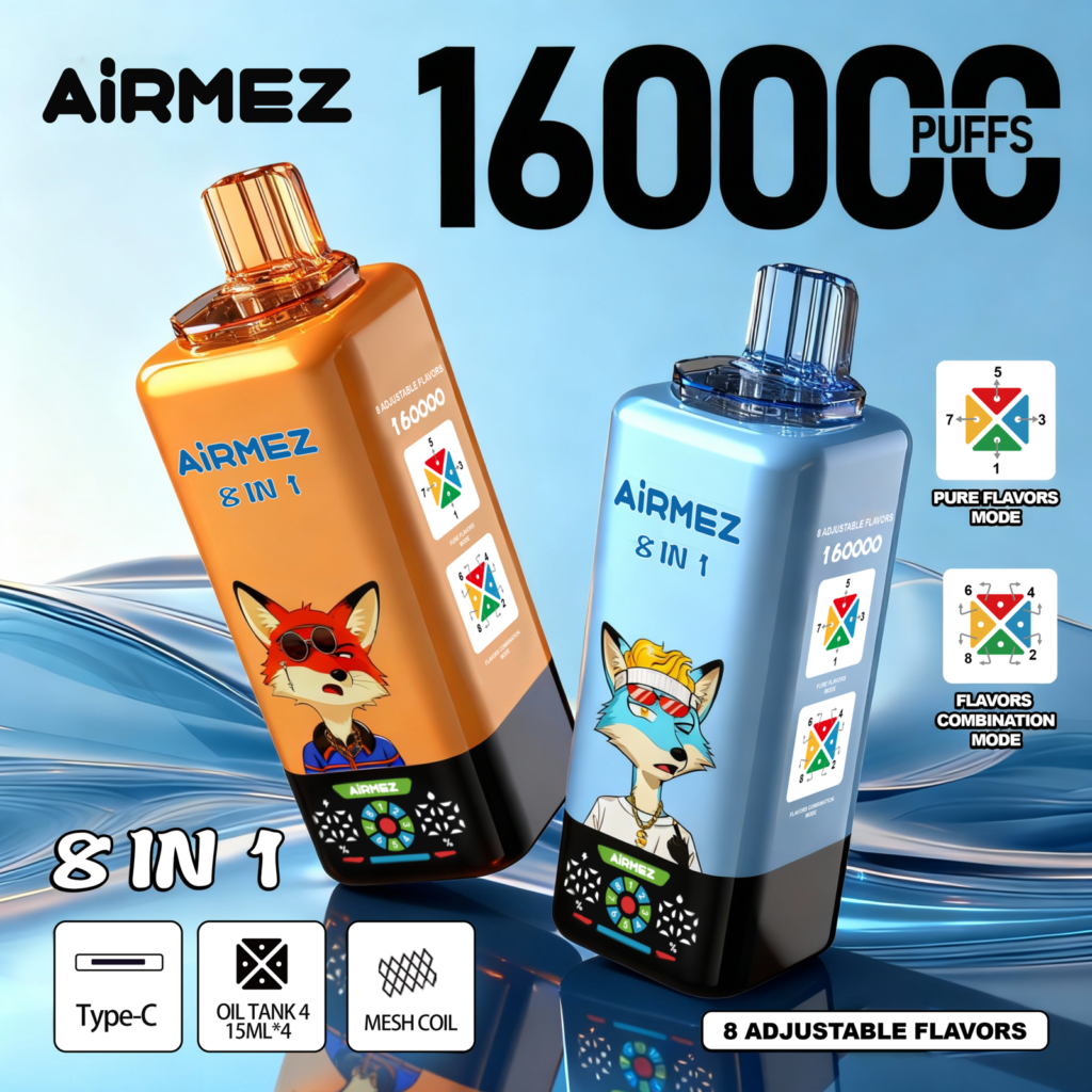 Airmez Fox 8IN1 160K Puffs – główne zdjęcie produktu