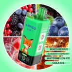 Airmez Fox 8IN1 160K Puffs – widok produktu