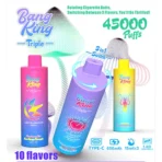BANG KING Triple 45000 Puffs 3 w 1 Smak – E Papieros Jednorazowy z Potrójnym Uderzeniem | VapoMistrz
