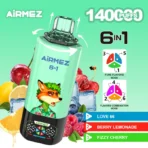 Airmez FOX 140000 Puffs 6 IN 1 – 140 000 pyknięć i 6 smaków w jednym e-papierosie - obrazek 10
