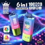 BANG BLAZE 100000 Puffs 14 Smaków Niską Zawartość Nikotyny - Oryginalne Ładowalne Jednorazowe Vape - obrazek 6
