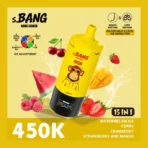 Bang Leader 450K zaciągnięć – 15 w 1 ładowalny jednorazowy vape z regulowanym chłodzeniem i inteligentnym wyświetlaczem – Hurt - obrazek 8