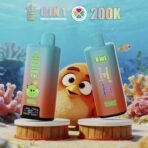 Bang King 200K Puffs Vape – 8 Smaków w 1, Dual Mesh Coil, LED Display - obrazek 12