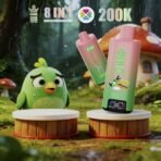 Bang King 200K Puffs Vape – 8 Smaków w 1, Dual Mesh Coil, LED Display - obrazek 13
