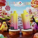 Bang King 200K Puffs Vape – 8 Smaków w 1, Dual Mesh Coil, LED Display - obrazek 8