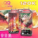 QQ Bang 120K Puffs Cherry Watermelon Freeze – jednorazowy e-papieros i opakowanie