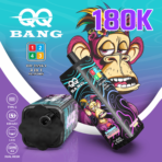 QQ Bang 180K Puffs 4 w 1 – Blackcurrant, Love 66, Blueberry Blackberry Strawberry i Strawberry Mango
