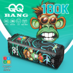 QQ Bang 180K Puffs 4 w 1 – Pineapple Coconut, Strawberry Ice, Blueberry Mint i Green Apple Kiwi
