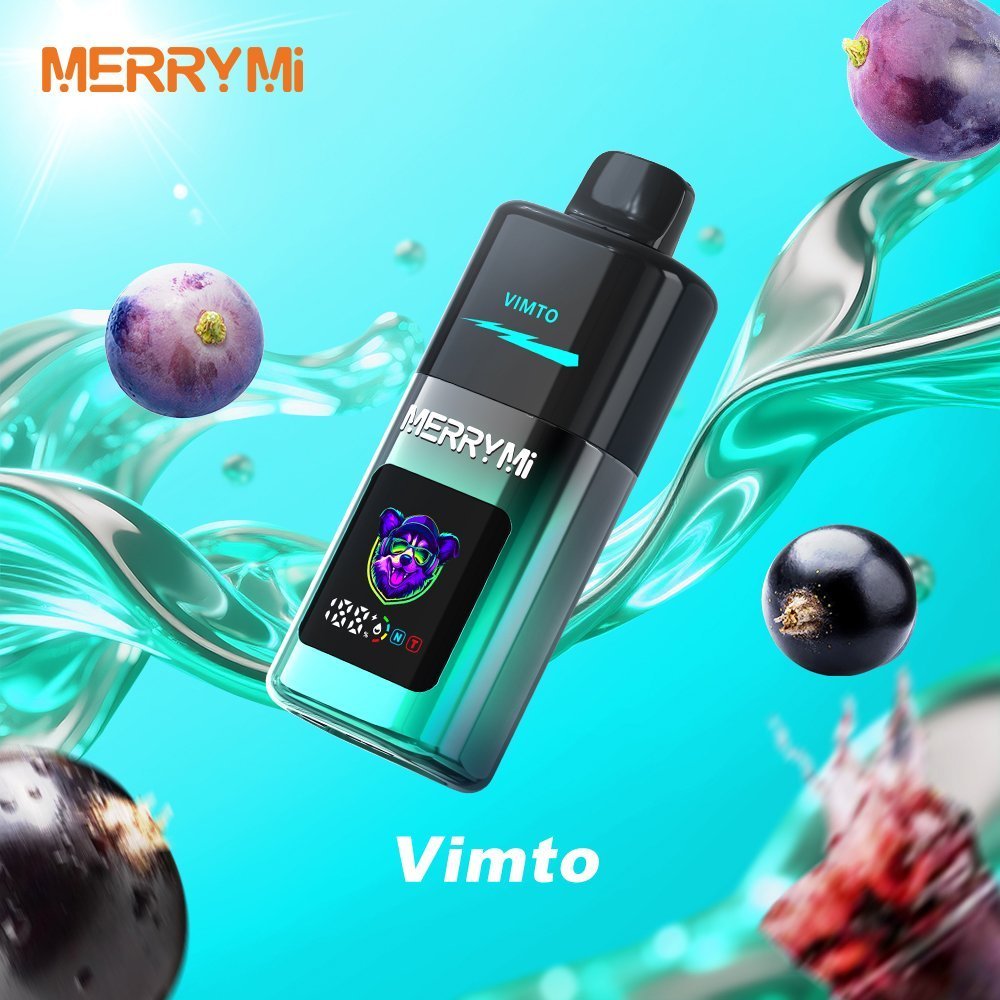 Vimto.jpg Merry Mi Mecha Pro 35000 Puffs – jednorazowy e-papieros ze Smart Display - obrazek 1