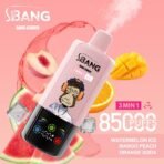 Bang Leader 85K Puffs 3w1 – Watermelon Ice, Mango Peach i Orange Soda