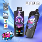 Bang Legend 150K Puffs 6w1 – Grape Ice, Grape Bubble Gum i Raspberry Grapes